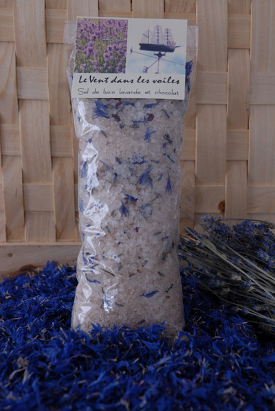 Le vent dans les voiles (lavande et chocolat)